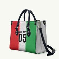 Custom Iran Football 2026 Leather Bag Go Team Melli Flag Style