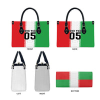 Custom Iran Football 2026 Leather Bag Go Team Melli Flag Style