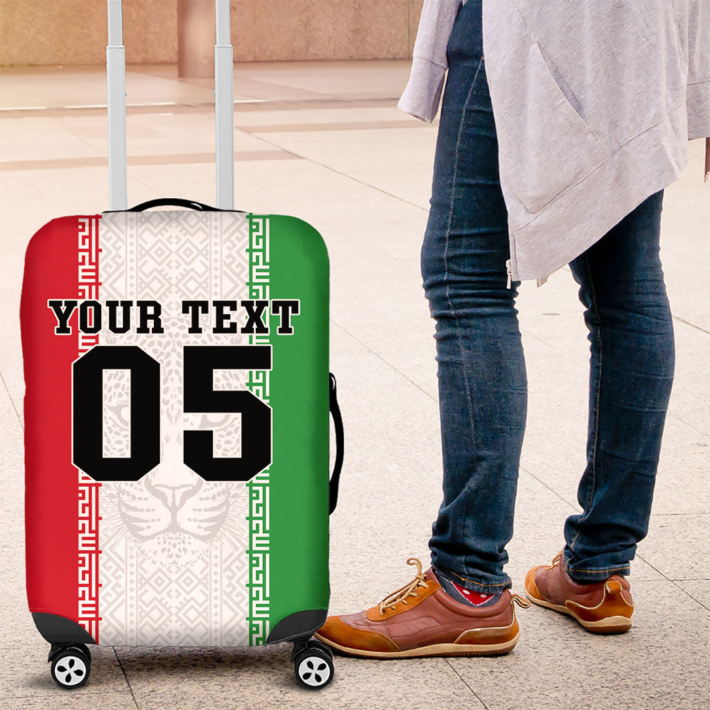 Custom Iran Football 2026 Luggage Cover Go Team Melli Flag Style