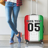 Custom Iran Football 2026 Luggage Cover Go Team Melli Flag Style