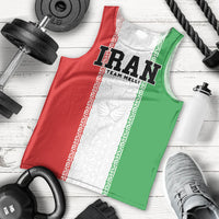 Custom Iran Football 2026 Men Tank Top Go Team Melli Flag Style