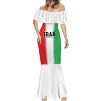 Custom Iran Football 2026 Mermaid Dress Go Team Melli Flag Style