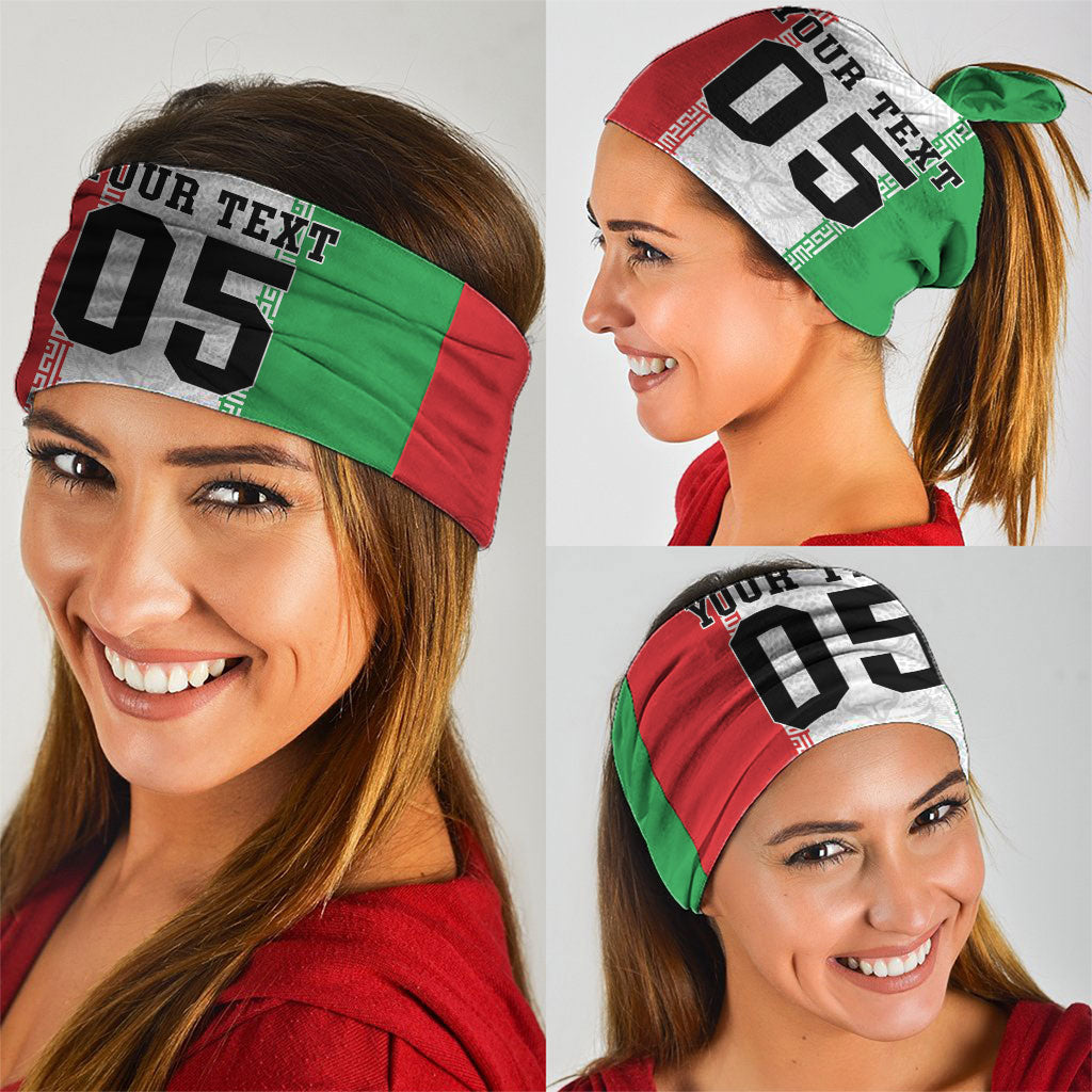 Custom Iran Football 2026 Neck Gaiter Go Team Melli Flag Style