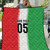 Custom Iran Football 2026 Quilt Go Team Melli Flag Style
