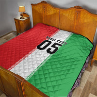 Custom Iran Football 2026 Quilt Go Team Melli Flag Style