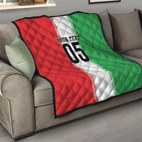 Custom Iran Football 2026 Quilt Go Team Melli Flag Style