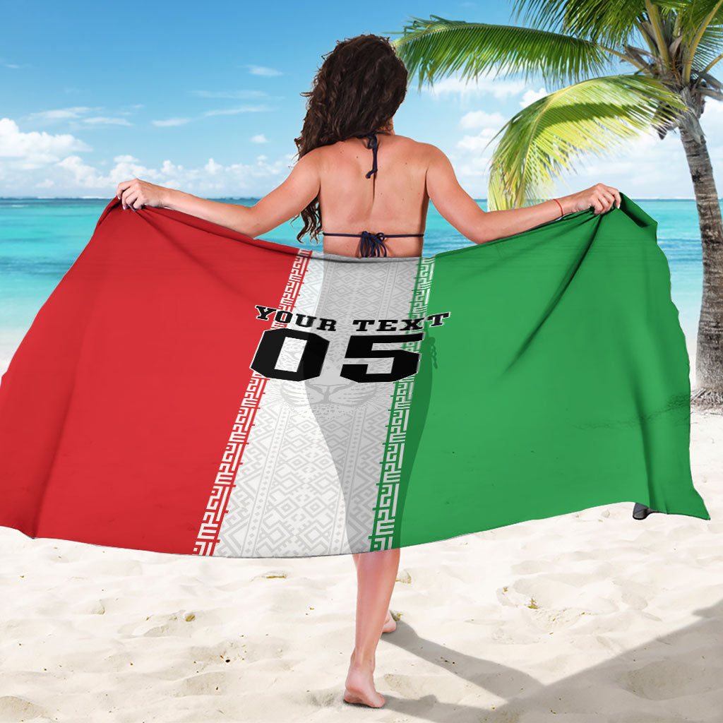 Custom Iran Football 2026 Sarong Go Team Melli Flag Style
