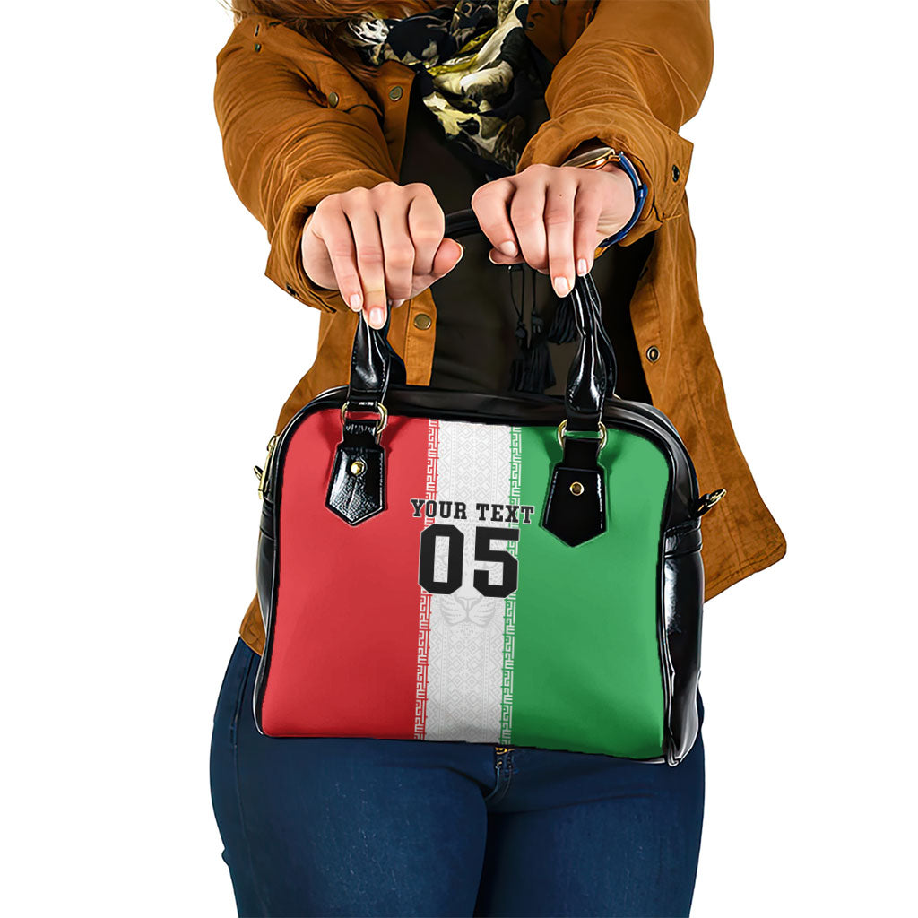 Custom Iran Football 2026 Shoulder Handbag Go Team Melli Flag Style