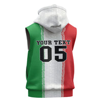 Custom Iran Football 2026 Sleeveless Hoodie Go Team Melli Flag Style