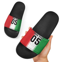 Custom Iran Football 2026 Slide Sandals Go Team Melli Flag Style