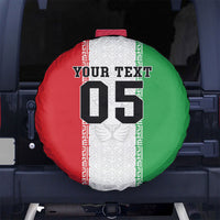 Custom Iran Football 2026 Spare Tire Cover Go Team Melli Flag Style