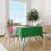 Custom Iran Football 2026 Tablecloth Go Team Melli Flag Style