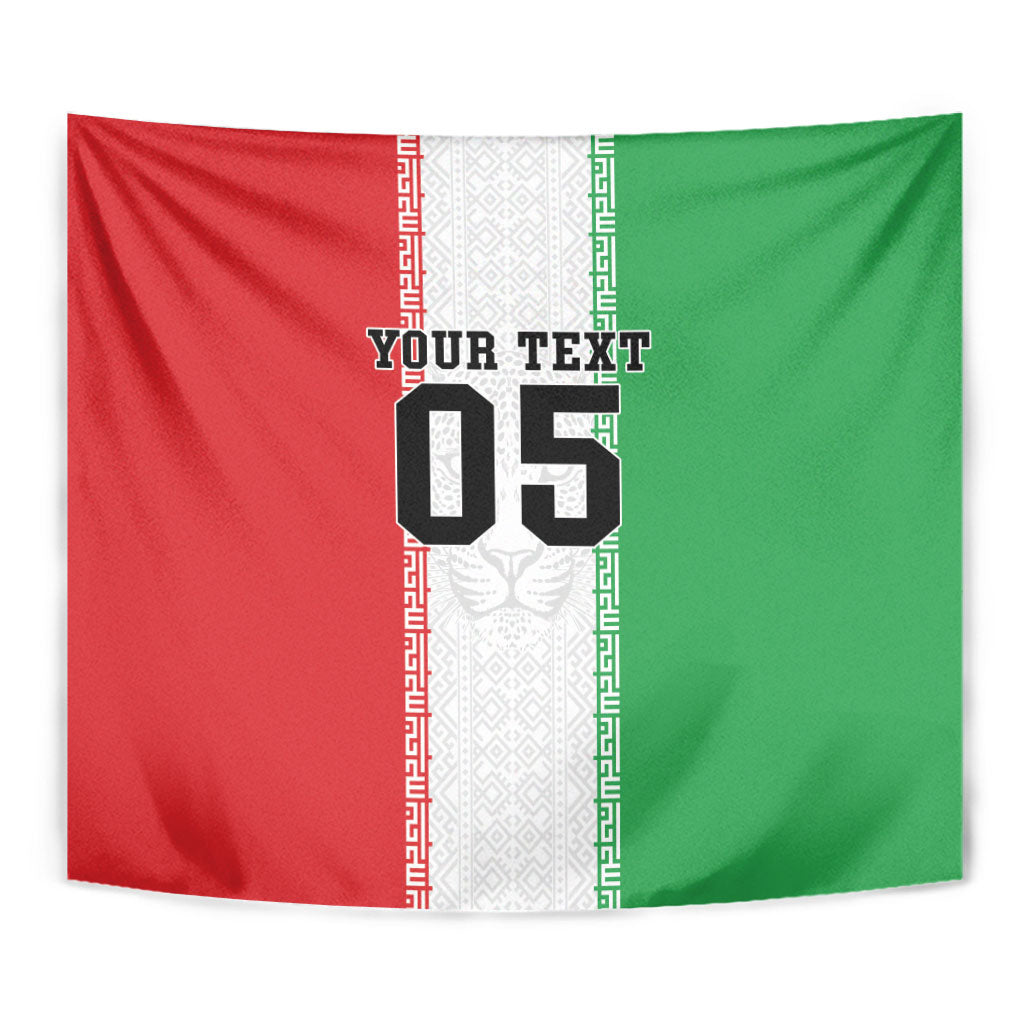 Custom Iran Football 2026 Tapestry Go Team Melli Flag Style