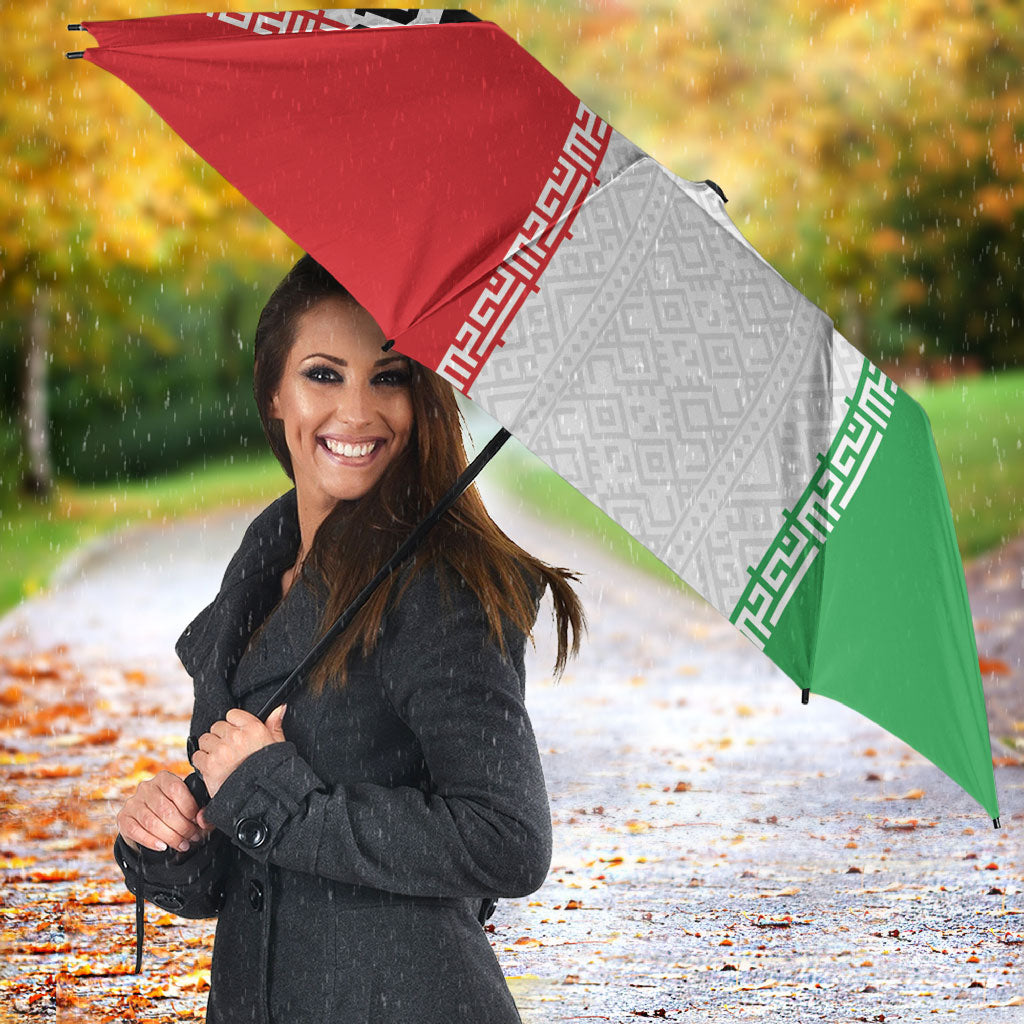 Custom Iran Football 2026 Umbrella Go Team Melli Flag Style