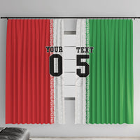 Custom Iran Football 2026 Window Curtain Go Team Melli Flag Style