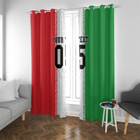 Custom Iran Football 2026 Window Curtain Go Team Melli Flag Style