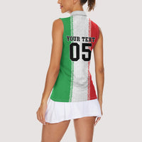 Custom Iran Football 2026 Women Sleeveless Polo Shirt Go Team Melli Flag Style