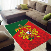 Portugal 2024 Football Area Rug Go Champions A Selecao das Quinas LT05 - Wonder Print Shop