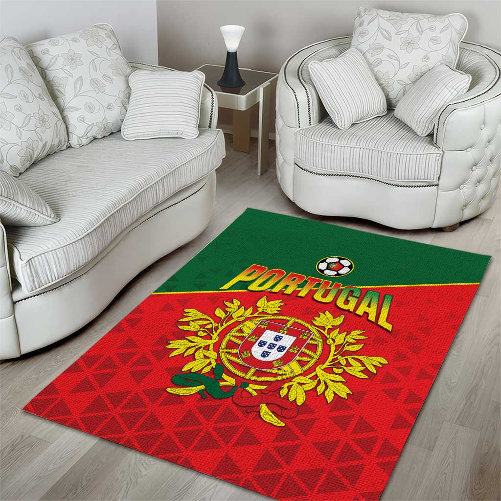 Portugal 2024 Football Area Rug Go Champions A Selecao das Quinas LT05 - Wonder Print Shop