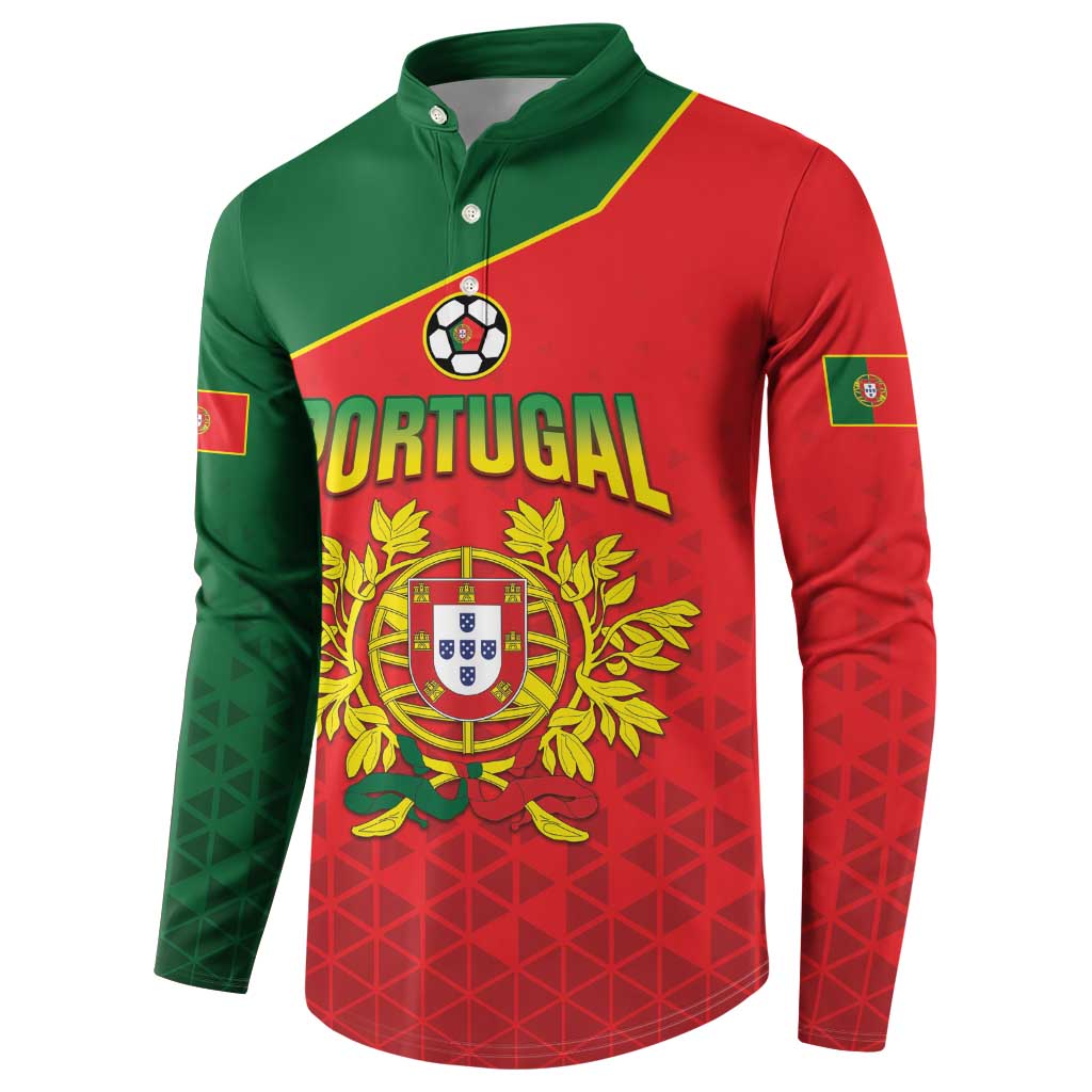 Custom Portugal 2024 Football Button Sweatshirt Go Champions A Selecao das Quinas LT05 - Wonder Print Shop