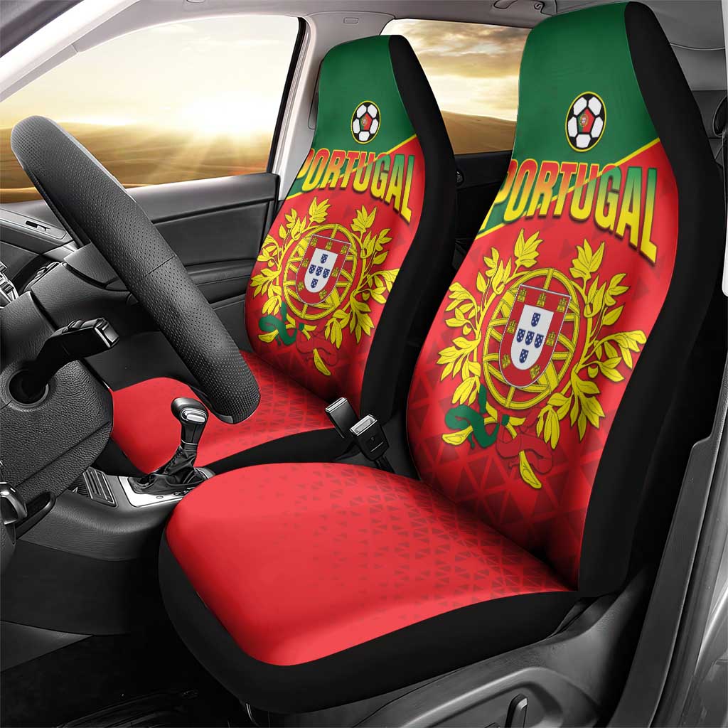 Portugal 2024 Football Car Seat Cover Go Champions A Selecao das Quinas LT05 - Wonder Print Shop