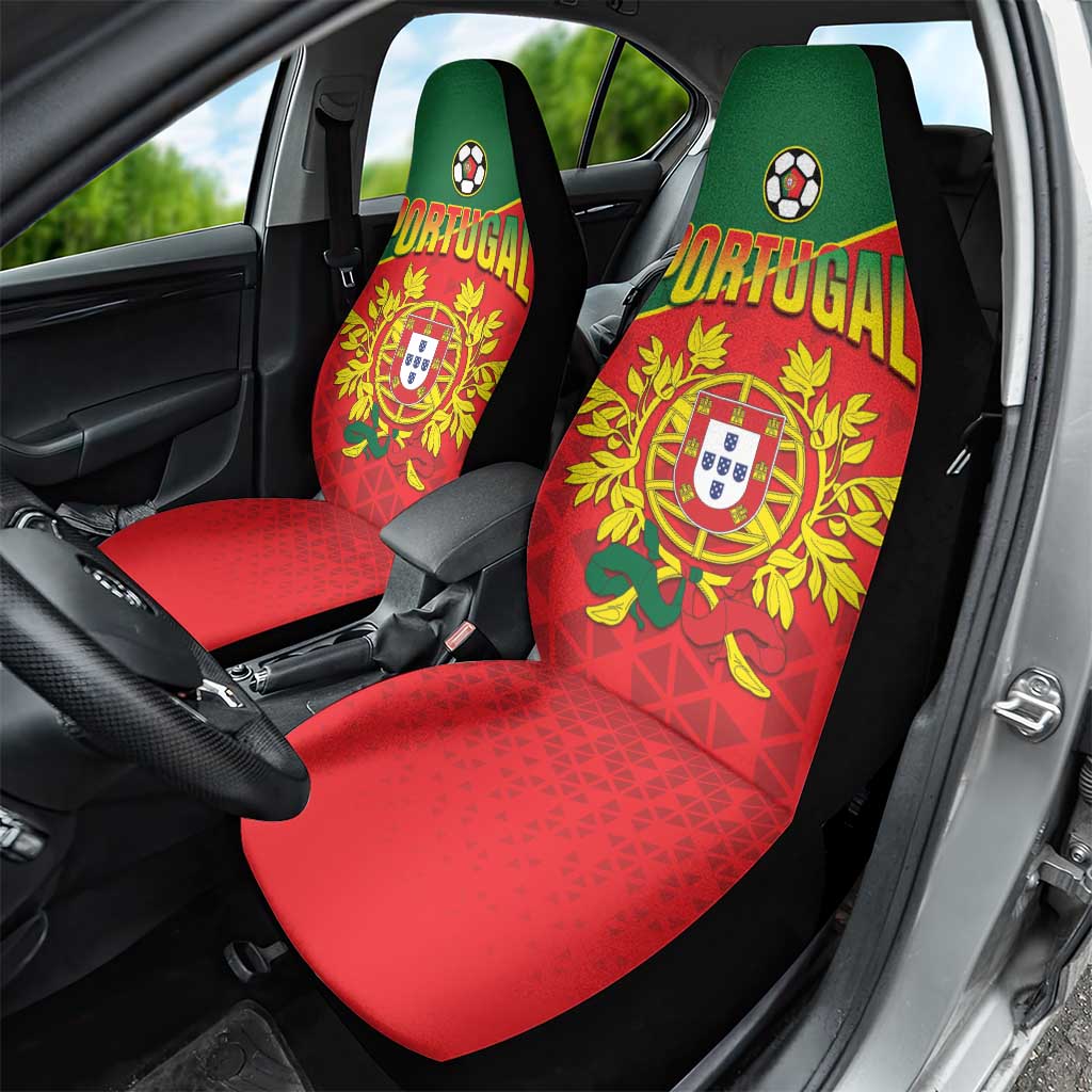 Portugal 2024 Football Car Seat Cover Go Champions A Selecao das Quinas LT05 - Wonder Print Shop