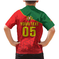 Custom Portugal 2024 Football Family Matching Mermaid Dress and Hawaiian Shirt Go Champions A Selecao das Quinas LT05 - Wonder Print Shop