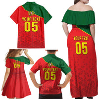 Custom Portugal 2024 Football Family Matching Off Shoulder Maxi Dress and Hawaiian Shirt Go Champions A Selecao das Quinas LT05 - Wonder Print Shop