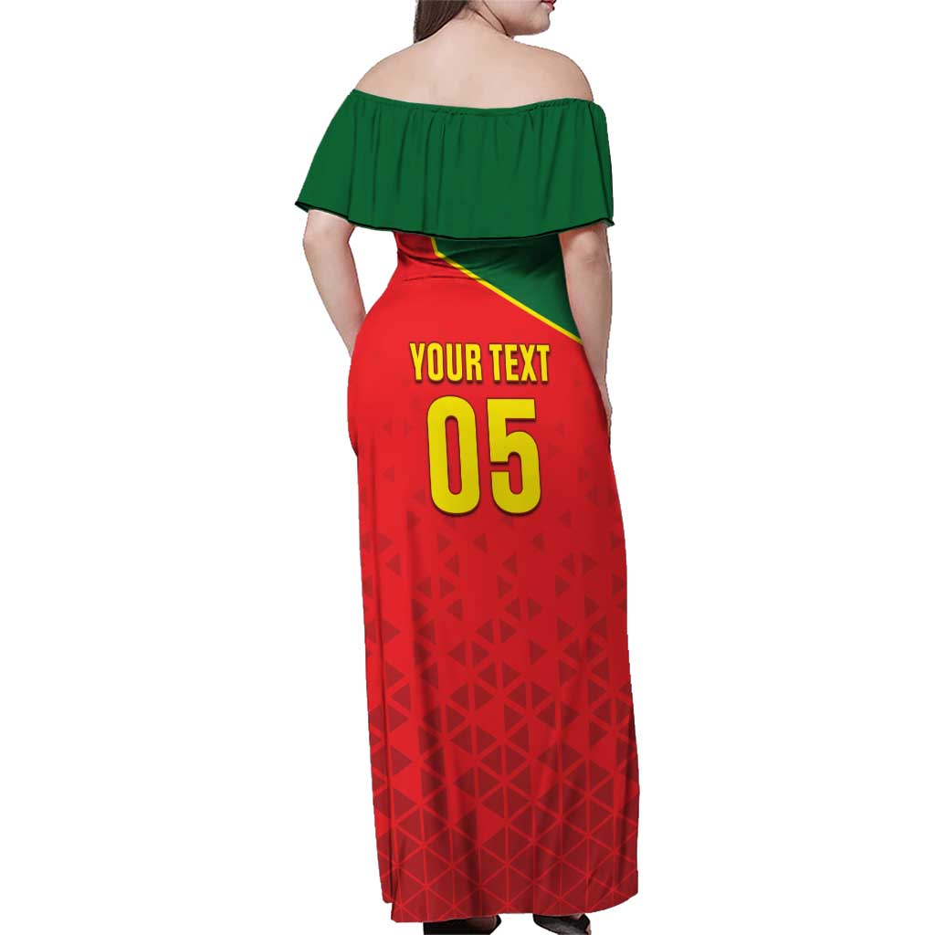 Custom Portugal 2024 Football Family Matching Off Shoulder Maxi Dress and Hawaiian Shirt Go Champions A Selecao das Quinas LT05 - Wonder Print Shop