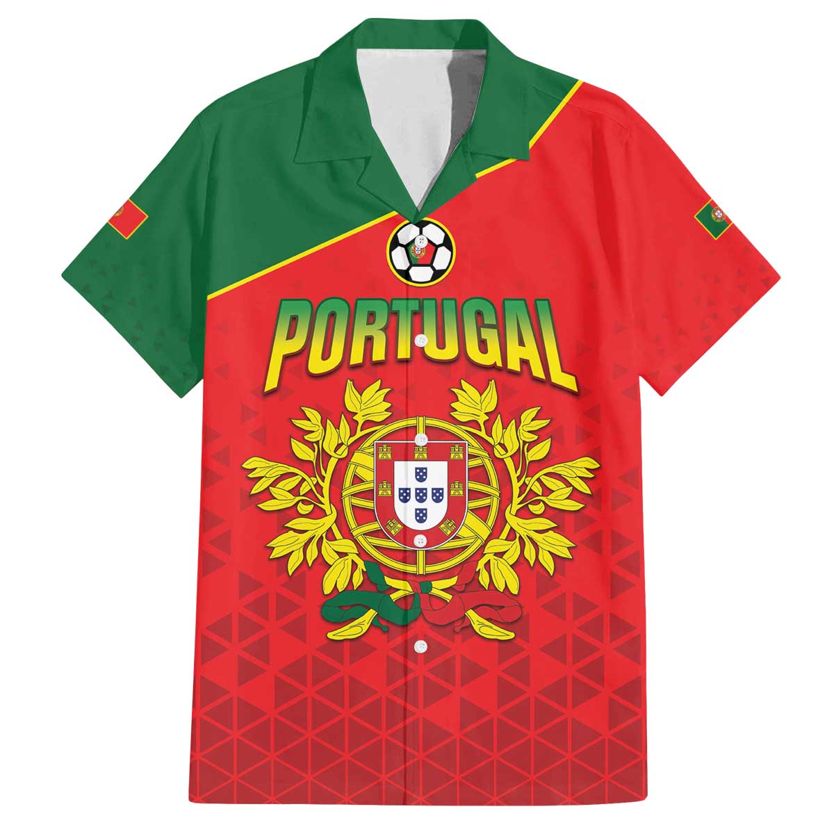 Custom Portugal 2024 Football Family Matching Puletasi and Hawaiian Shirt Go Champions A Selecao das Quinas LT05 - Wonder Print Shop