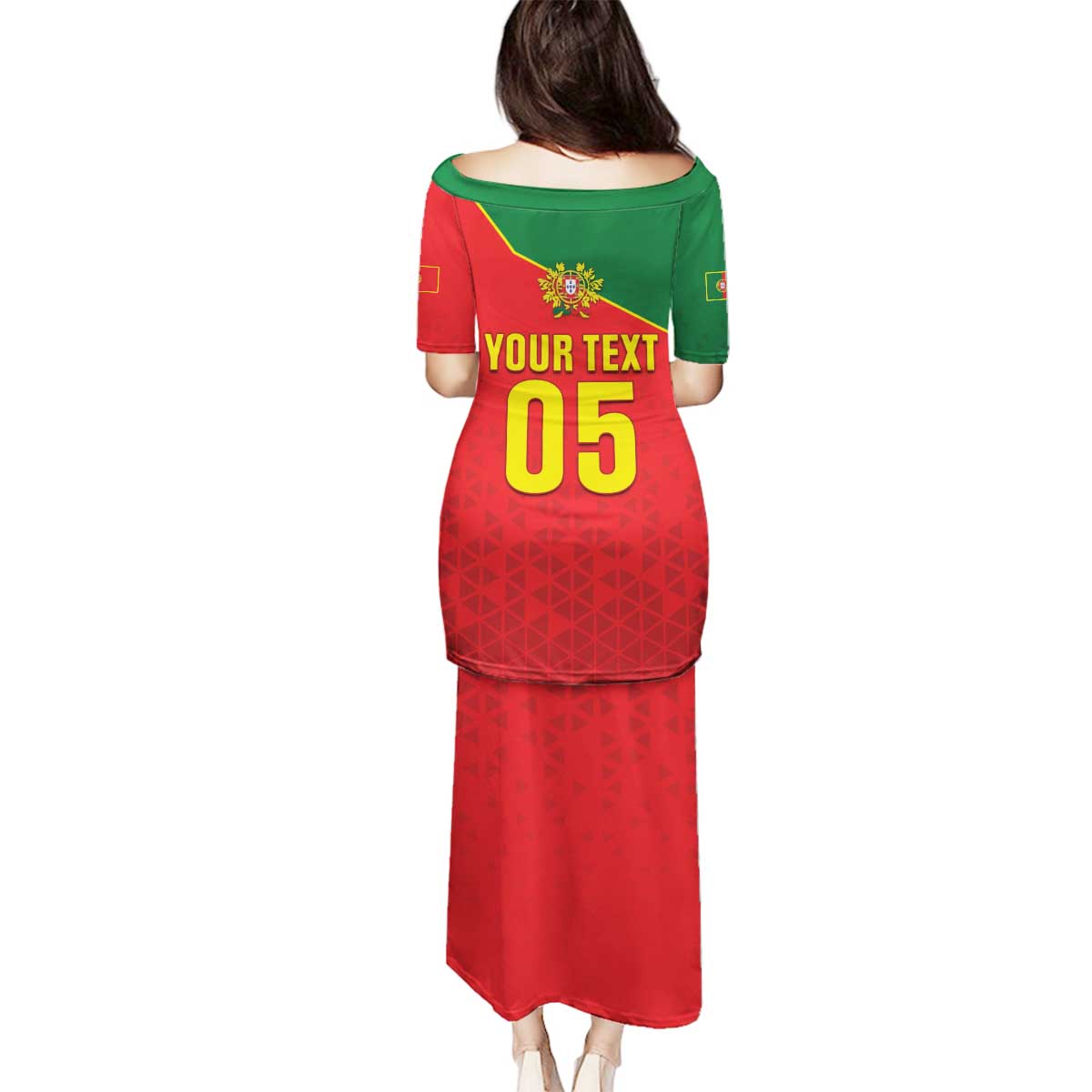 Custom Portugal 2024 Football Family Matching Puletasi and Hawaiian Shirt Go Champions A Selecao das Quinas LT05 - Wonder Print Shop