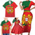 Custom Portugal 2024 Football Family Matching Short Sleeve Bodycon Dress and Hawaiian Shirt Go Champions A Selecao das Quinas LT05 - Wonder Print Shop