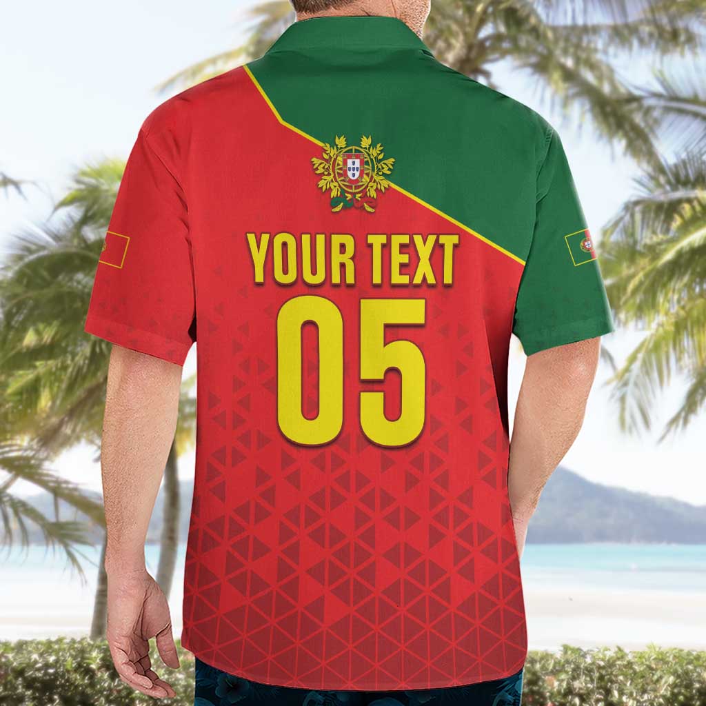 Custom Portugal 2024 Football Hawaiian Shirt Go Champions A Selecao das Quinas LT05 - Wonder Print Shop