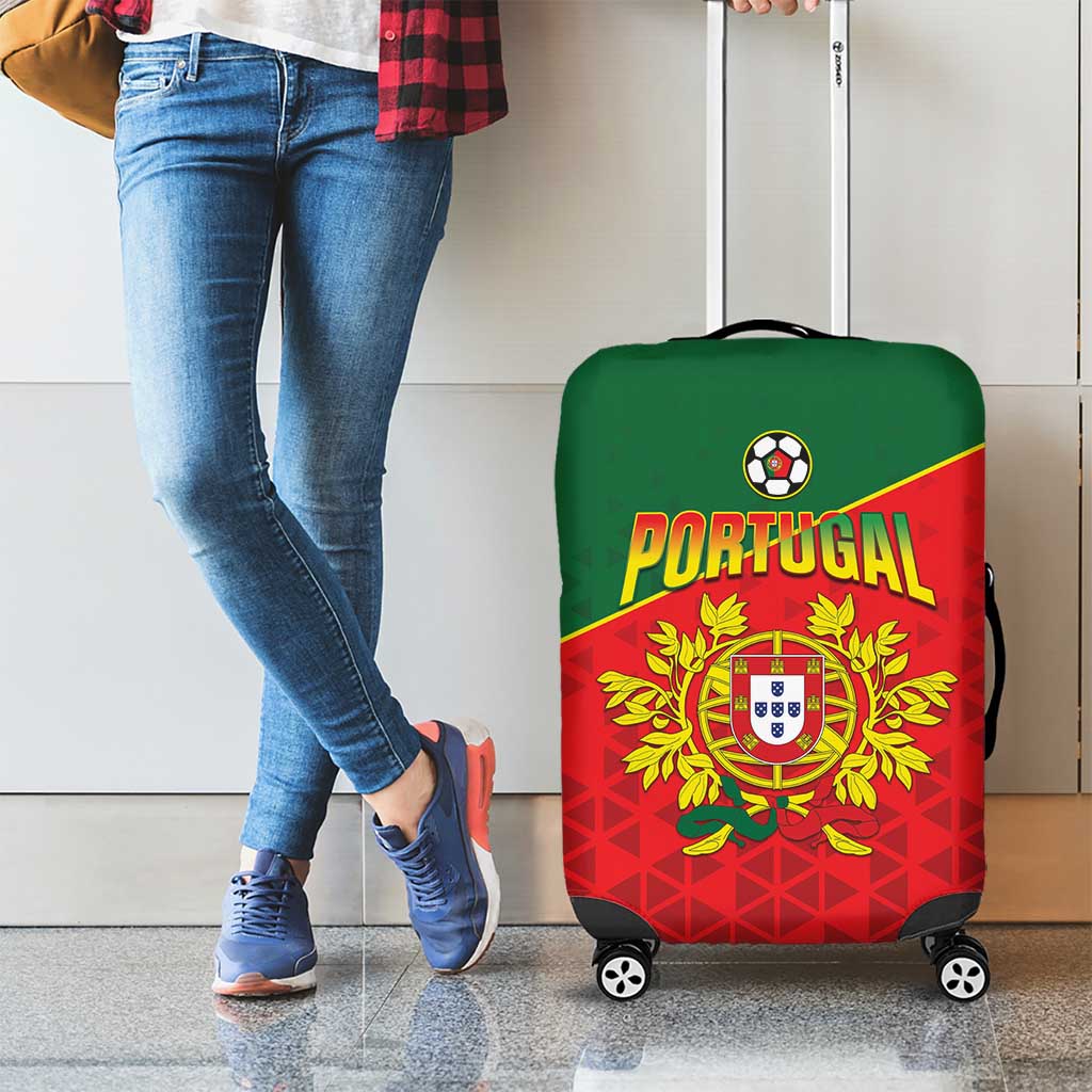 Portugal 2024 Football Luggage Cover Go Champions A Selecao das Quinas LT05 - Wonder Print Shop