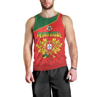 Custom Portugal 2024 Football Men Tank Top Go Champions A Selecao das Quinas LT05 - Wonder Print Shop