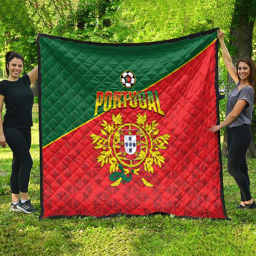 Portugal 2024 Football Quilt Go Champions A Selecao das Quinas LT05 - Wonder Print Shop