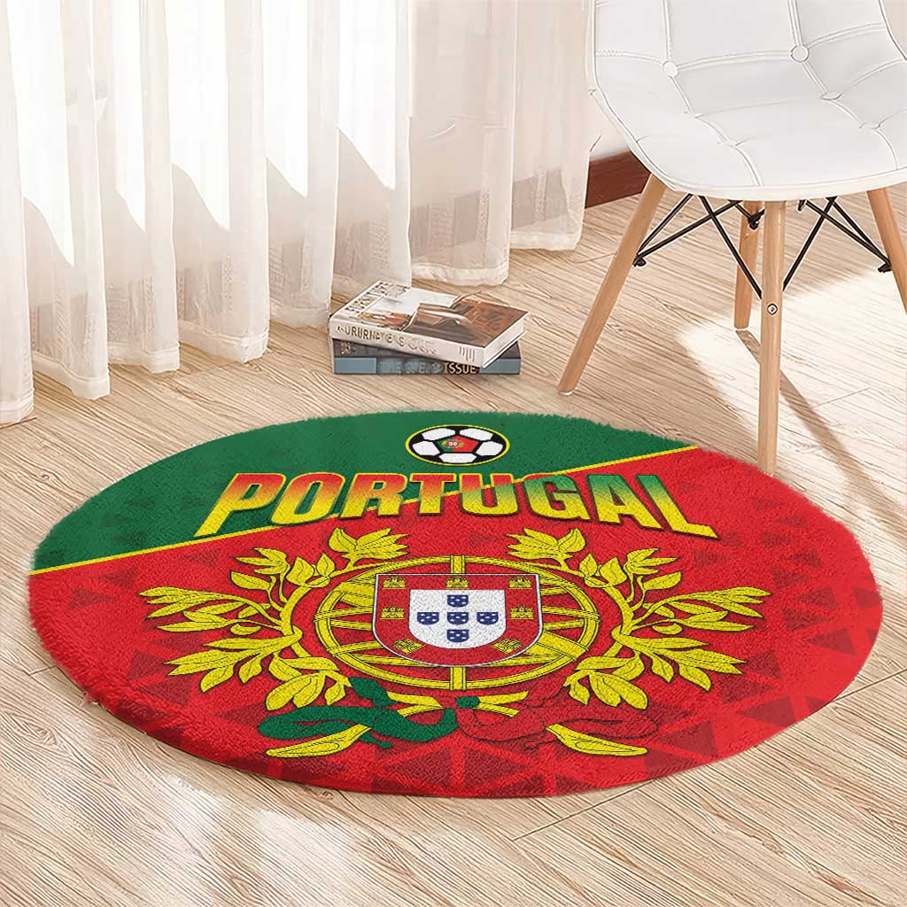 Portugal 2024 Football Round Carpet Go Champions A Selecao das Quinas