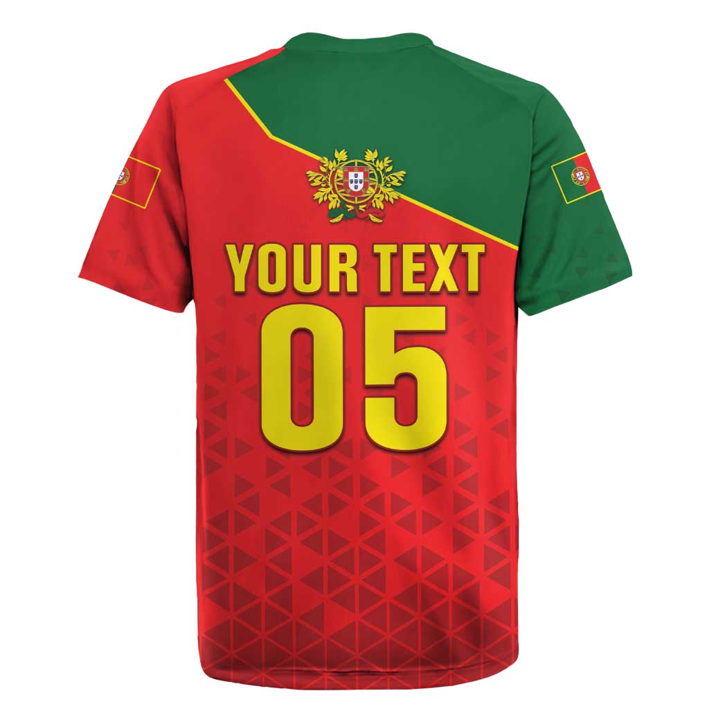 Custom Portugal 2024 Football Rugby Jersey Go Champions A Selecao das Quinas LT05 - Wonder Print Shop