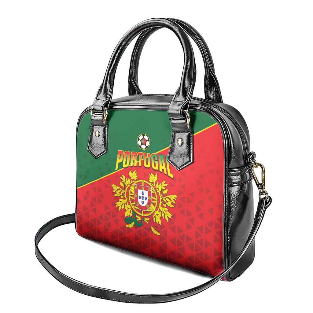Portugal 2024 Football Shoulder Handbag Go Champions A Selecao das Quinas