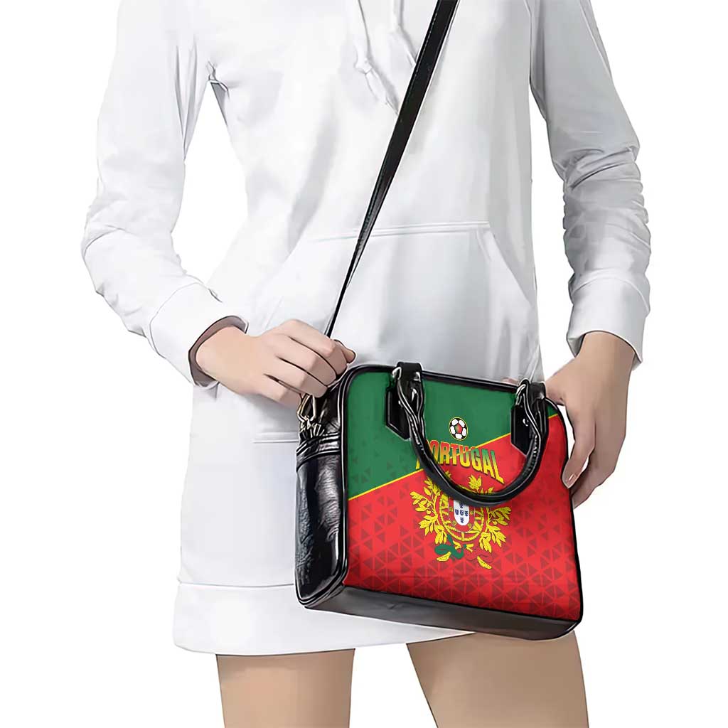Portugal 2024 Football Shoulder Handbag Go Champions A Selecao das Quinas