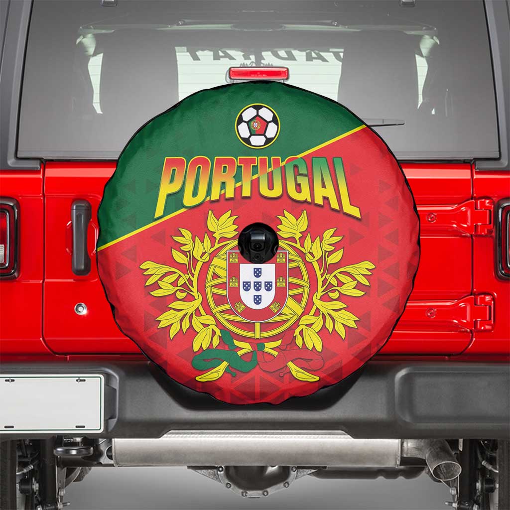 Portugal 2024 Football Spare Tire Cover Go Champions A Selecao das Quinas LT05 - Wonder Print Shop