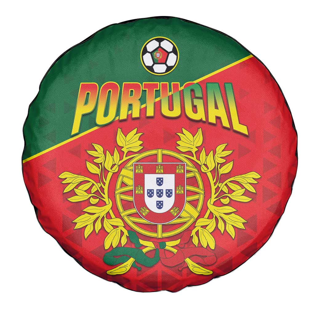 Portugal 2024 Football Spare Tire Cover Go Champions A Selecao das Quinas LT05 - Wonder Print Shop