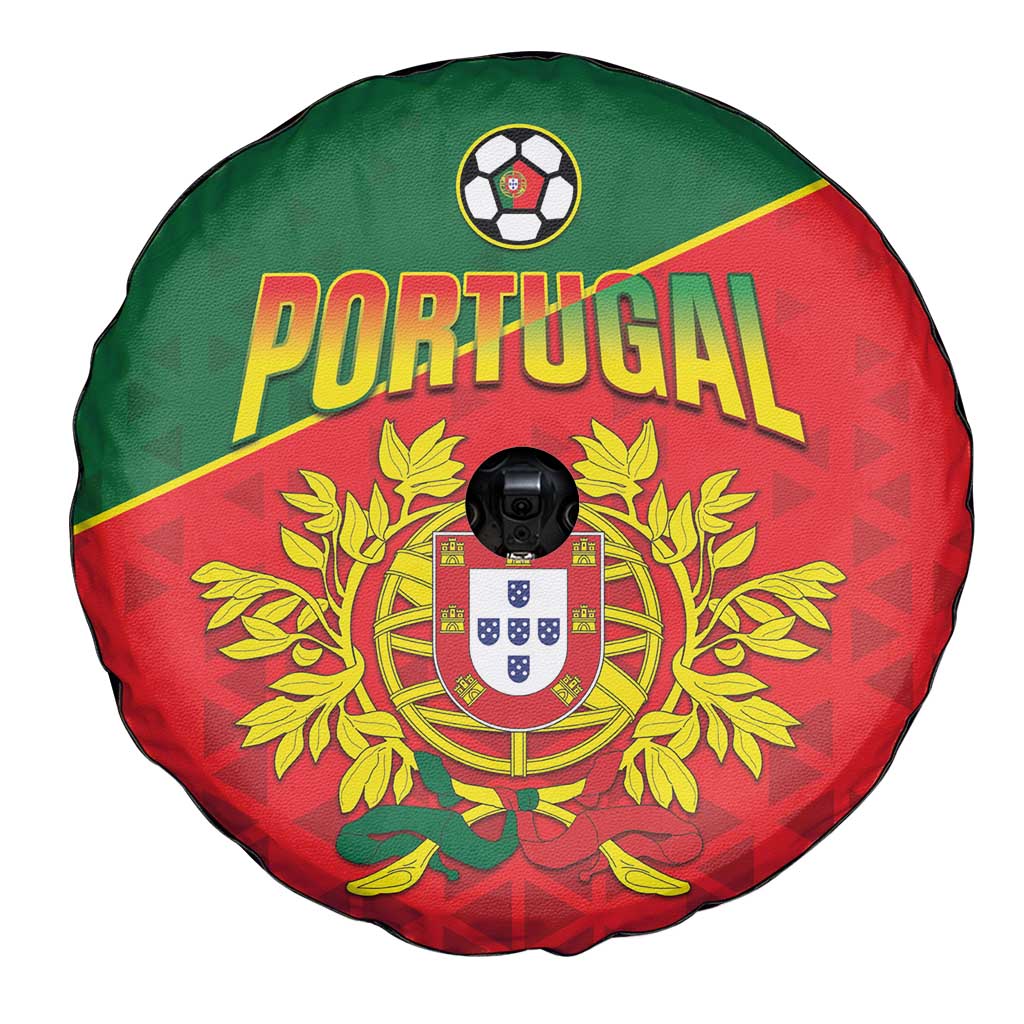 Portugal 2024 Football Spare Tire Cover Go Champions A Selecao das Quinas LT05 - Wonder Print Shop