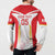 Custom Japan Rugby 2024 Button Sweatshirt Go Cherry Blossoms LT05 - Wonder Print Shop