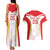 Custom Japan Rugby 2024 Couples Matching Tank Maxi Dress and Hawaiian Shirt Go Cherry Blossoms LT05 - Wonder Print Shop