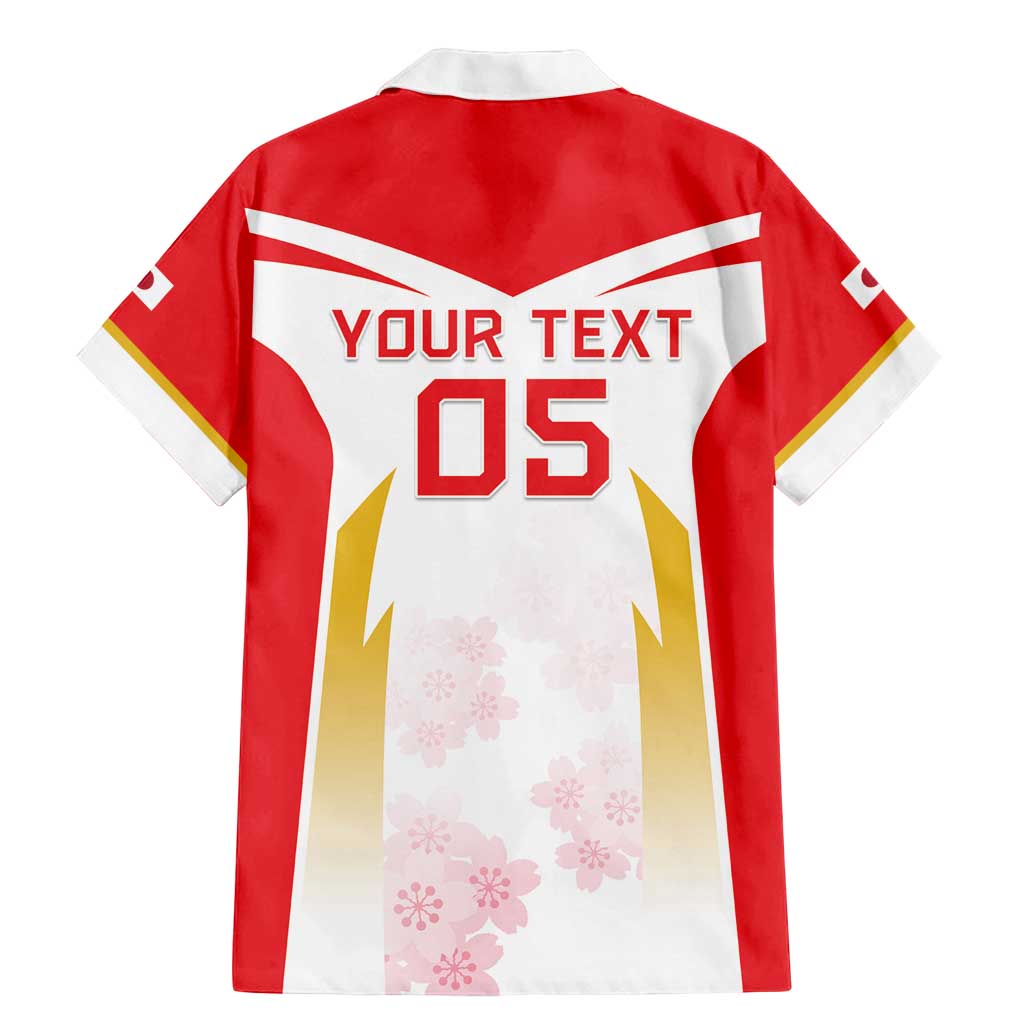 Custom Japan Rugby 2024 Family Matching Mermaid Dress and Hawaiian Shirt Go Cherry Blossoms LT05 - Wonder Print Shop