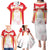 Custom Japan Rugby 2024 Family Matching Puletasi and Hawaiian Shirt Go Cherry Blossoms LT05 - Wonder Print Shop