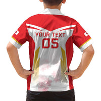 Custom Japan Rugby 2024 Family Matching Summer Maxi Dress and Hawaiian Shirt Go Cherry Blossoms LT05 - Wonder Print Shop