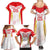 Custom Japan Rugby 2024 Family Matching Summer Maxi Dress and Hawaiian Shirt Go Cherry Blossoms LT05 - Wonder Print Shop