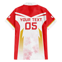 Custom Japan Rugby 2024 Family Matching Summer Maxi Dress and Hawaiian Shirt Go Cherry Blossoms LT05 - Wonder Print Shop